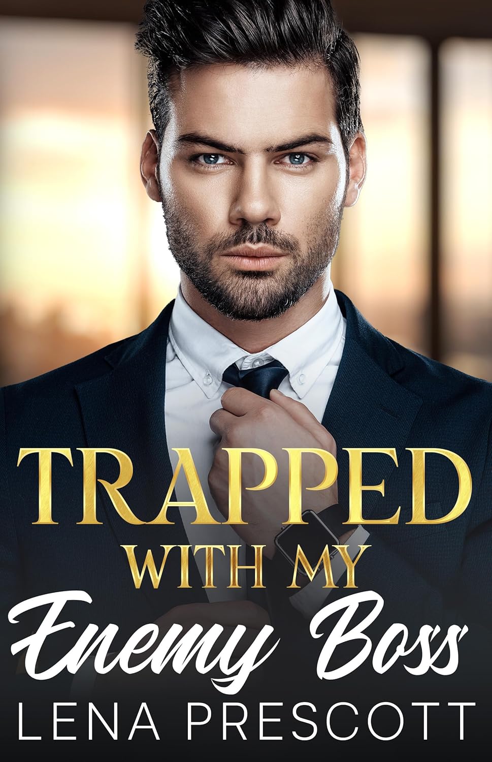 Trapped With My Enemy Boss : A Billionaire Workplace Romance