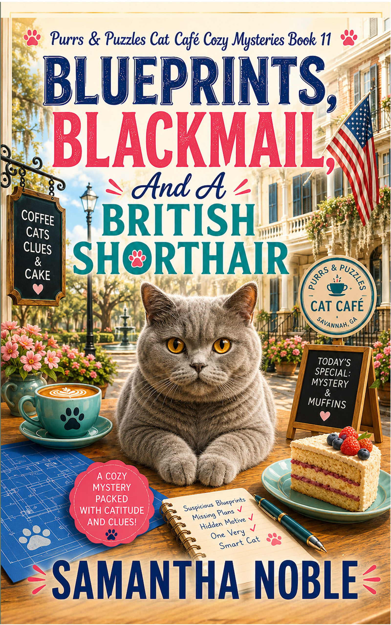 Blueprints, Blackmail, And A British Shorthair